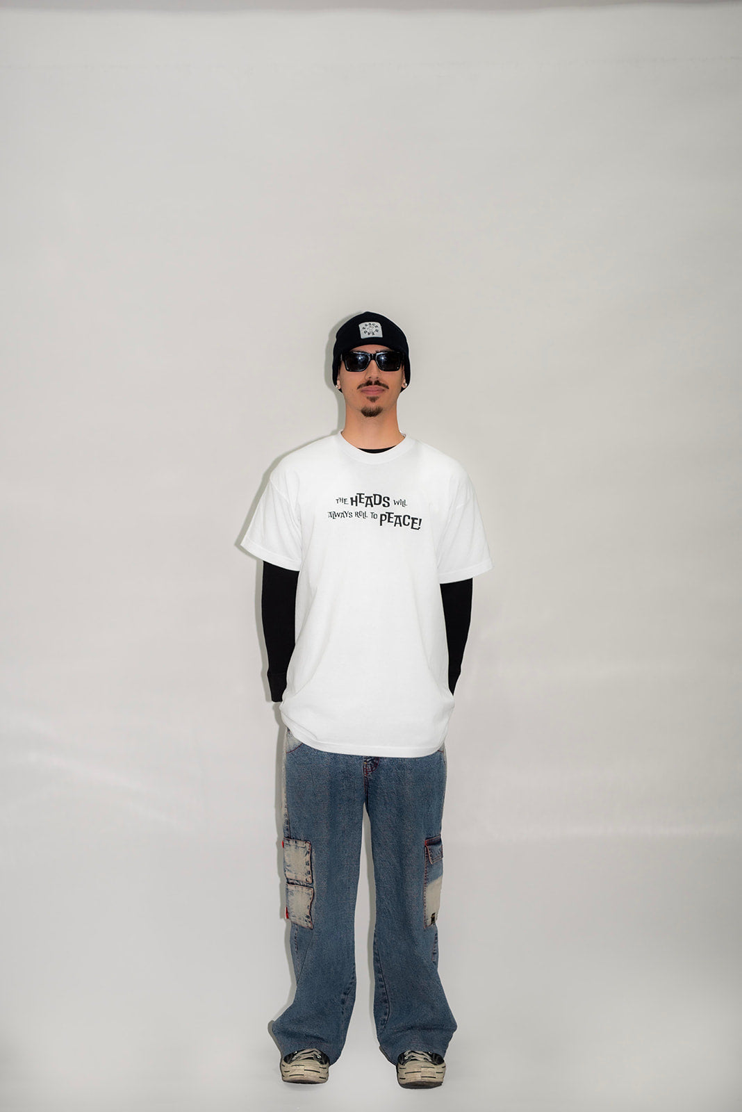 HEADS WILL ALWAYS ROLL TO PEACE TEE!