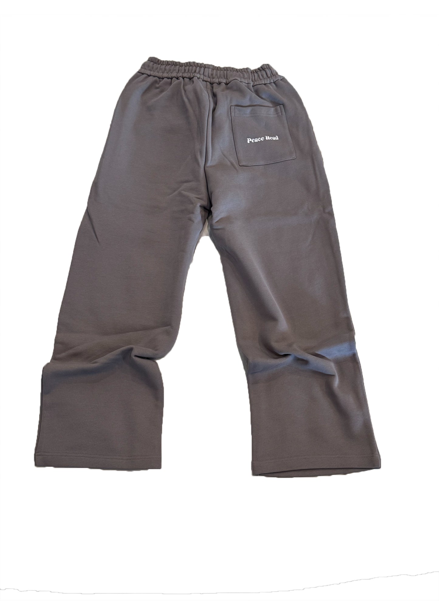 PEOPLE FOR PEACE SWEATPANTS! GREY