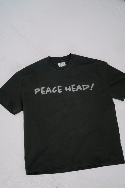 PEACE MAN CAN TEE!¡ BLACK