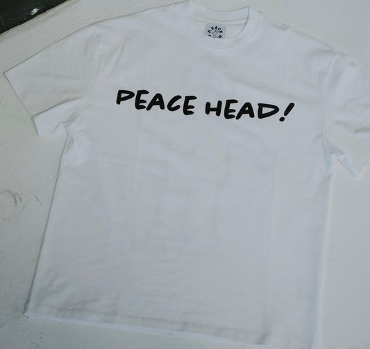 PEACE MAN CAN TEE!¡ WHITE