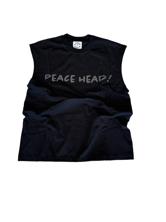 Black cutoff shirt