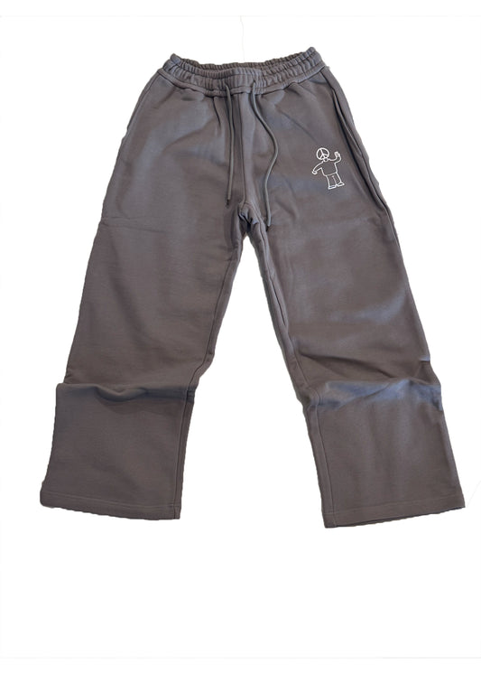 PEOPLE FOR PEACE SWEATPANTS! GREY