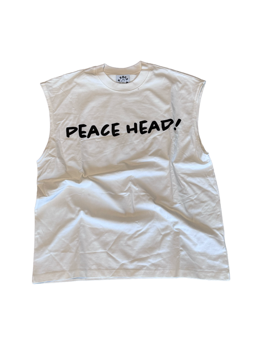 White cutoff shirt